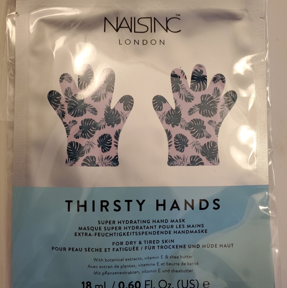 Hand mask - thirsty hands